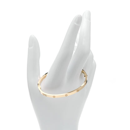 Cartier 18K Yellow Gold Small LOVE Bracelet 17 2 of 5