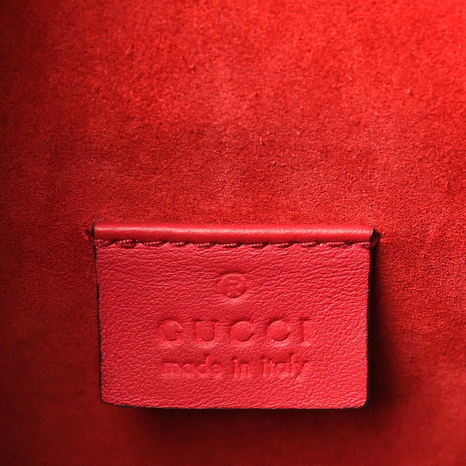 Gucci GG Supreme Monogram Mini Dionysus Shoulder Bag Hibiscus Red 6 of 9