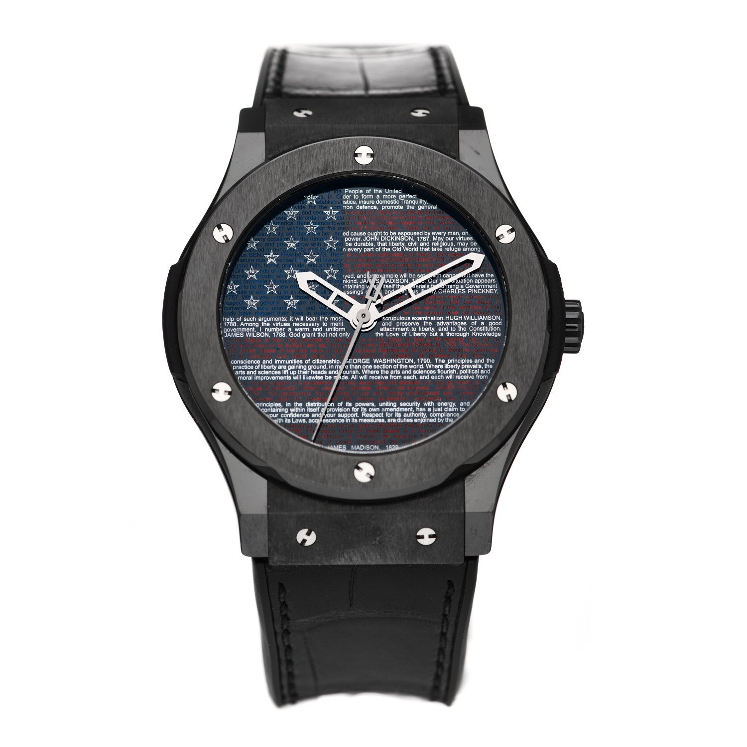 Hublot Ceramic Alligator 45mm Classic Fusion Liberty Bang 45mm Limited Edition Automatic Watch 511.CM.1190.GR.USA11 1 of 4