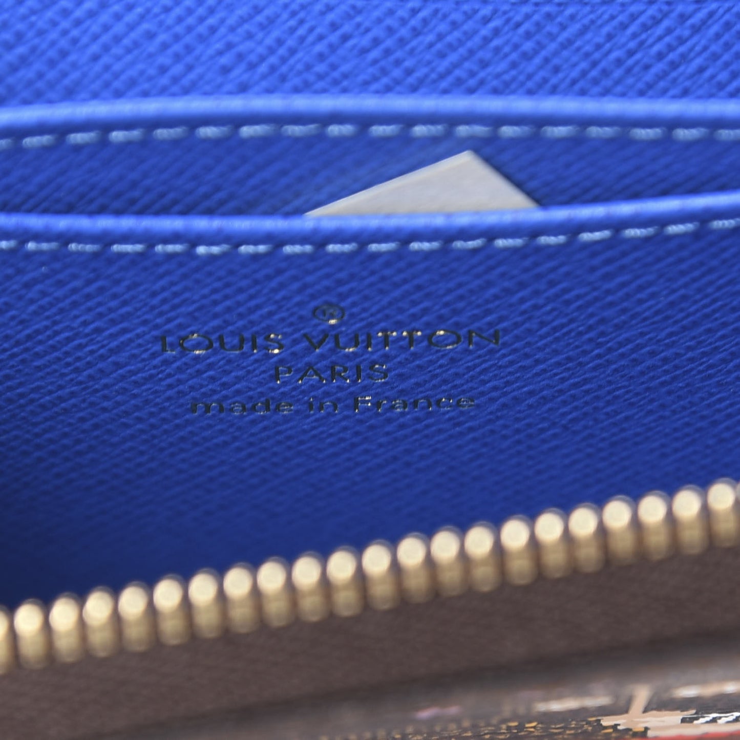 Damier Ebene 2019 Christmas Animation Zippy Coin Purse Blue