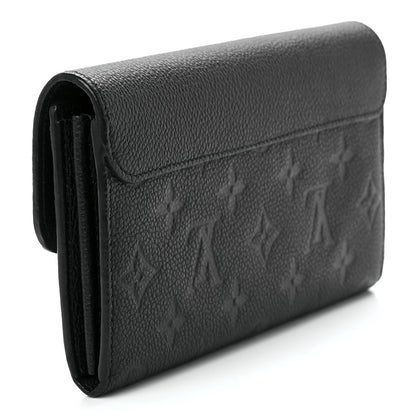 Louis Vuitton Empreinte Pont-Neuf Wallet Black 3 of 11