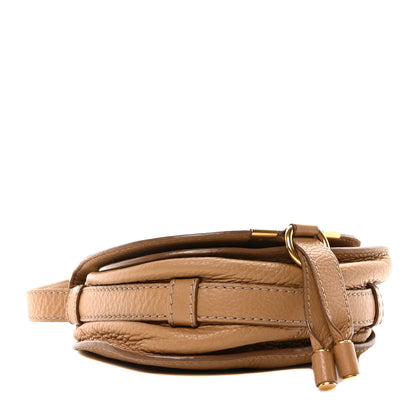Chloe Calfskin Mini Marcie Round Crossbody Bag Nude 4 of 10