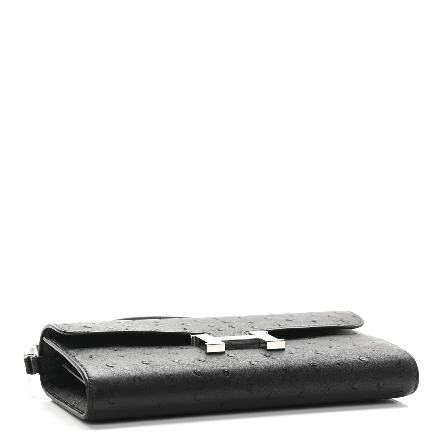 Ostrich Constance Long Wallet To Go Black