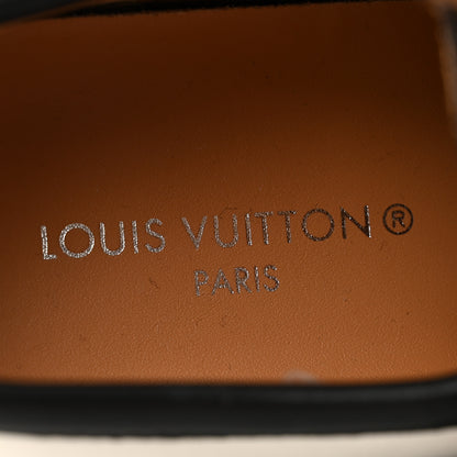 Louis Vuitton Monogram Calfskin Lous Sneakers 35.5 Black 7 of 9