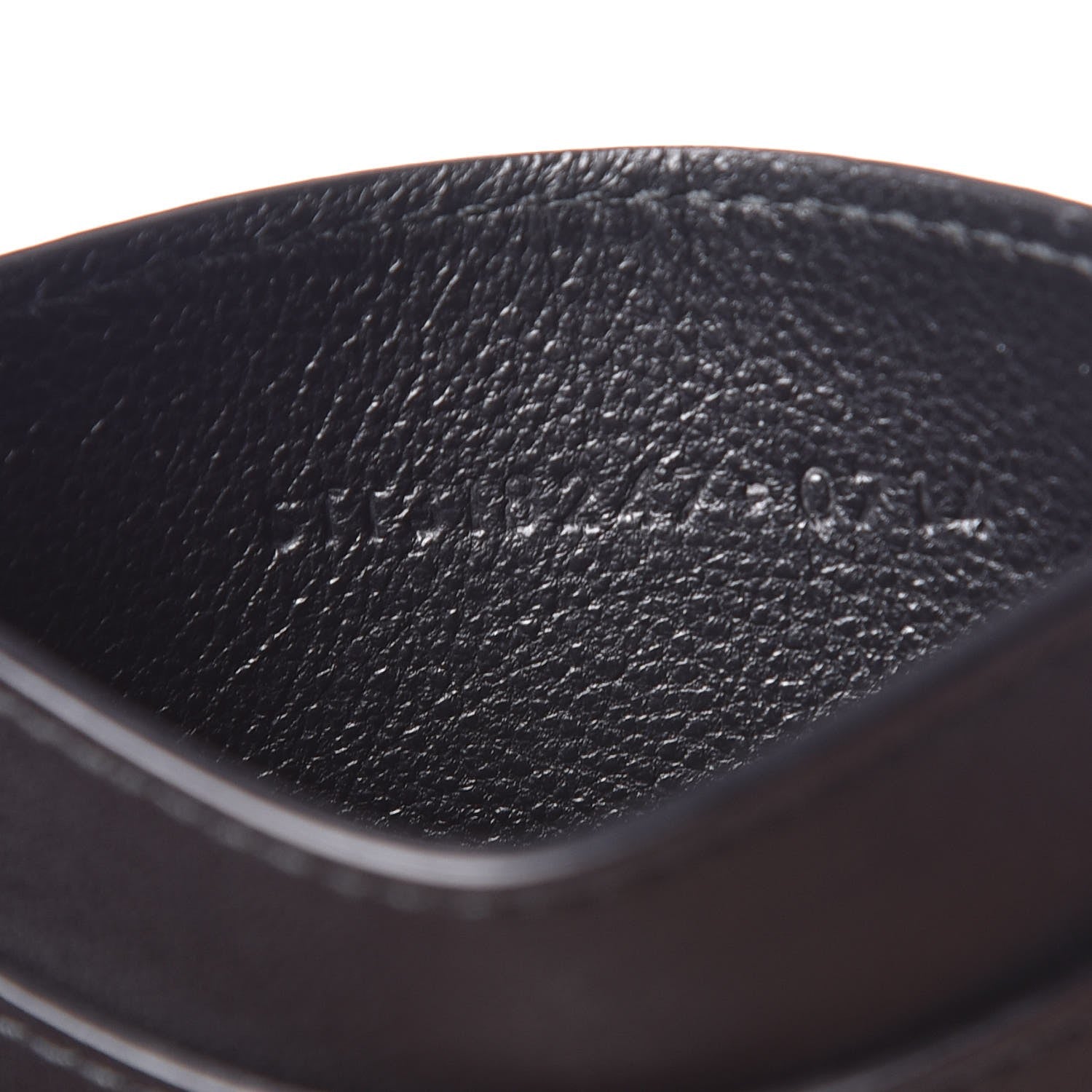 Saint Laurent Calfskin Classic Y Card Case Black 7 of 8