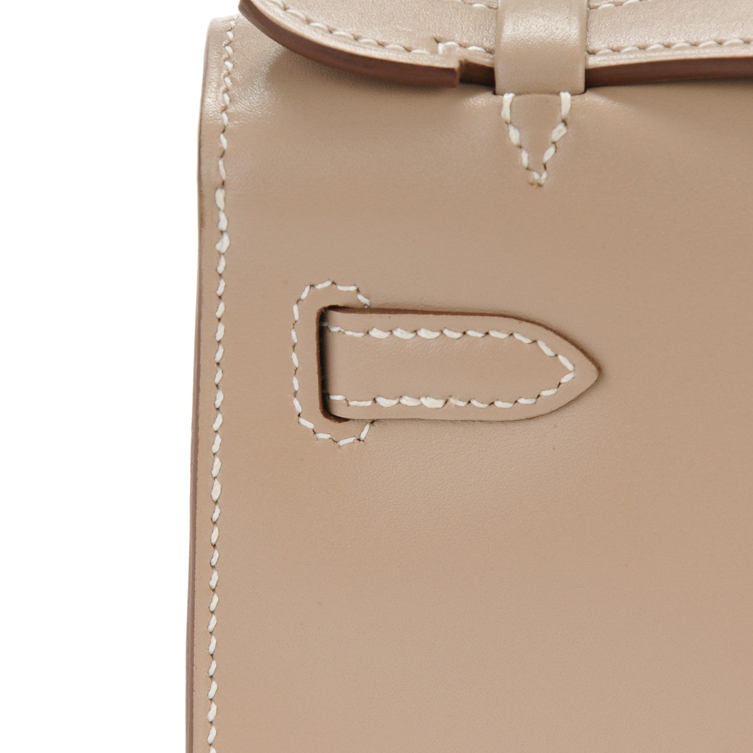 Hermes Swift Kelly Pochette Clutch Etoupe 14 of 16