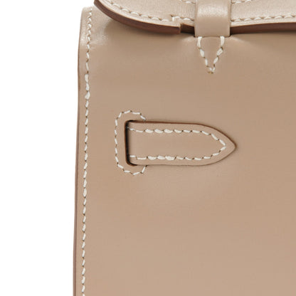 Hermes Swift Kelly Pochette Clutch Etoupe 14 of 16