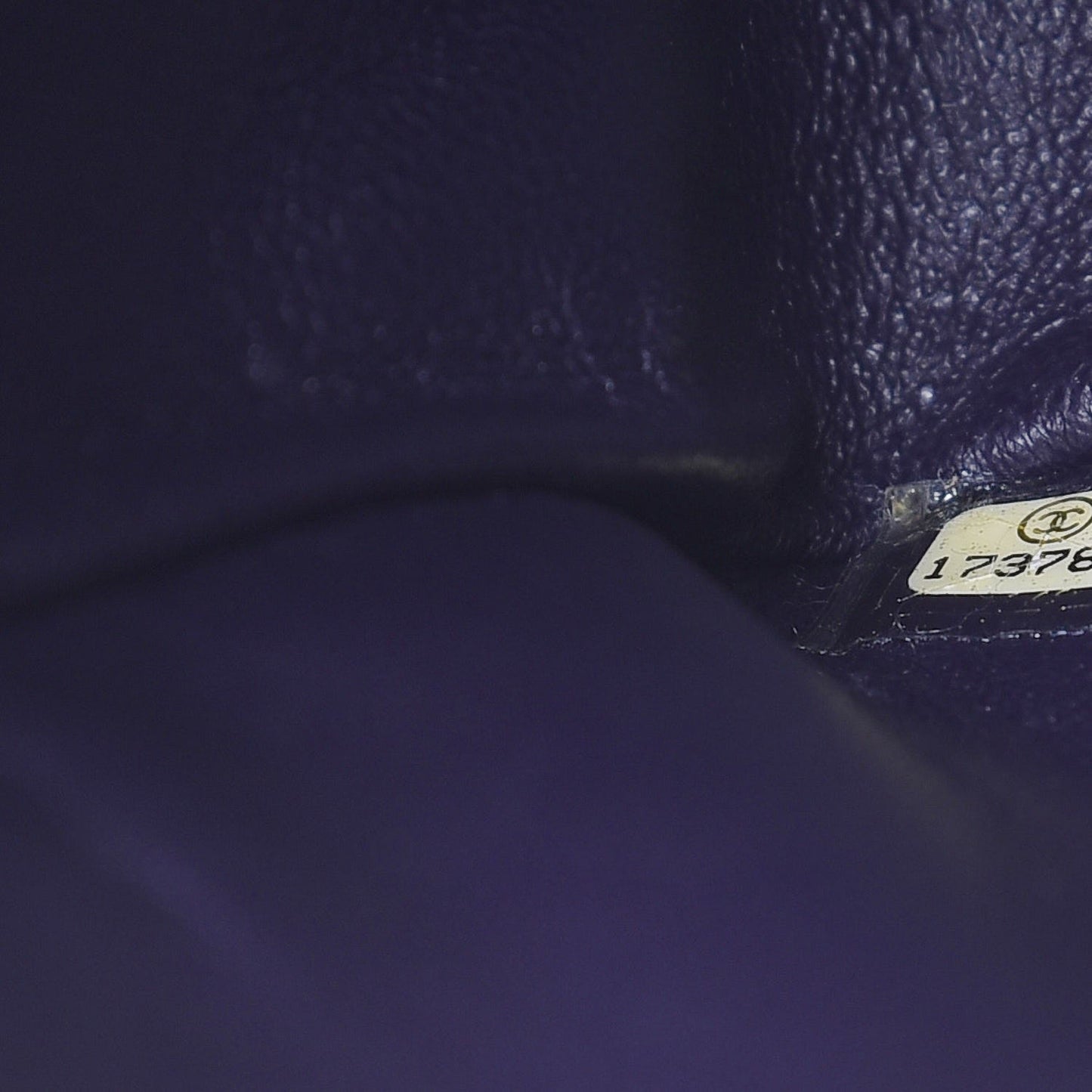 Aged Calfskin Quilted 2.55 Reissue 227 Flap Dark Purple