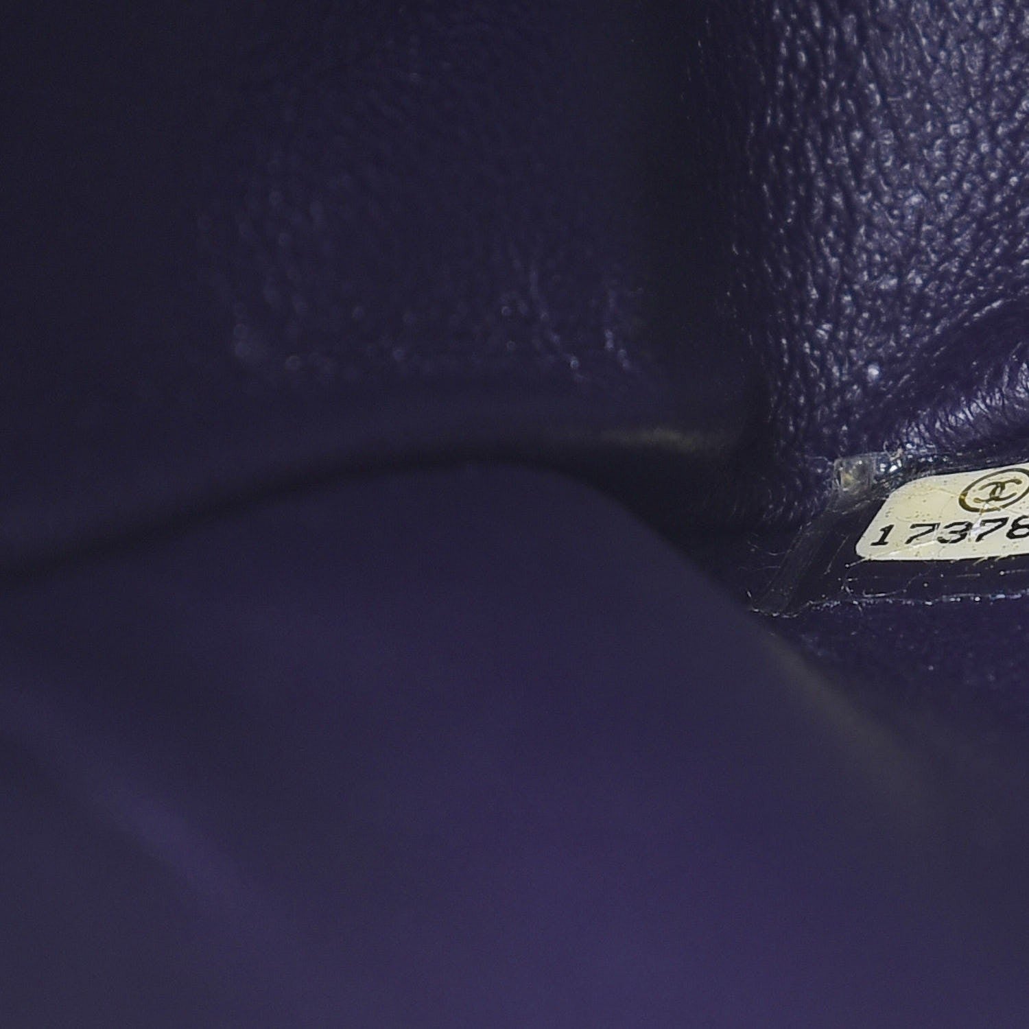 Chanel Aged Calfskin Quilted 2.55 Reissue 227 Flap Dark Purple 8 of 8