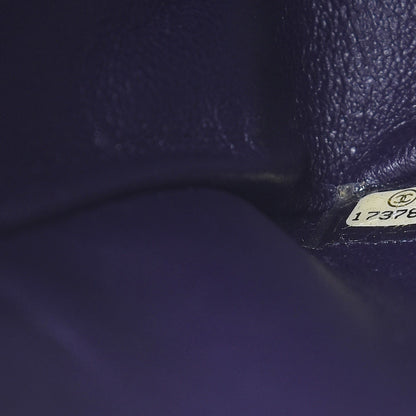 Chanel Aged Calfskin Quilted 2.55 Reissue 227 Flap Dark Purple 8 of 8