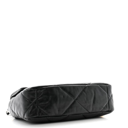 Chanel Lambskin Quilted Medium Chanel 19 Flap Black 4 of 10
