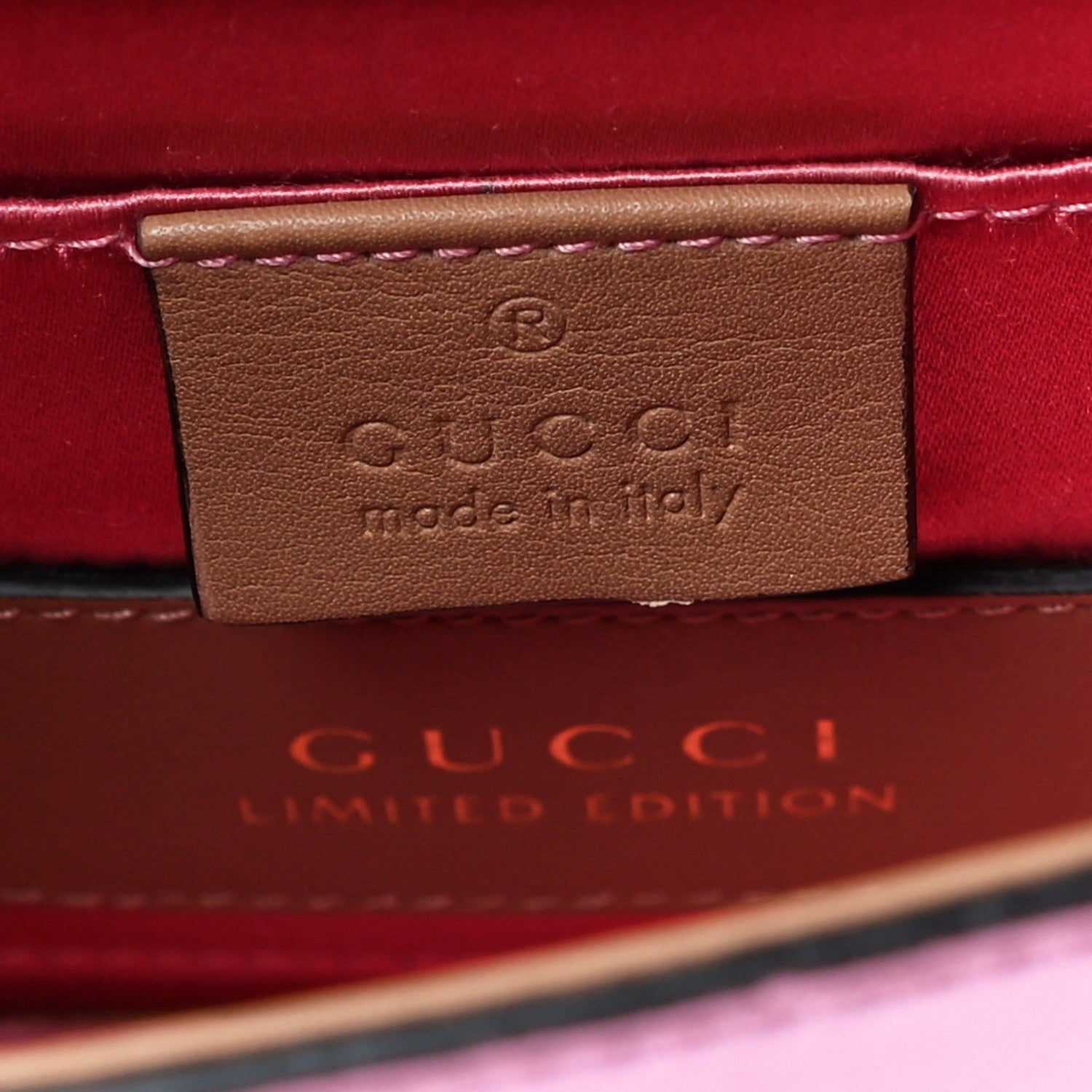 Gucci Metallic Calfskin Embroidered Small Shoulder Bag Gold 6 of 21