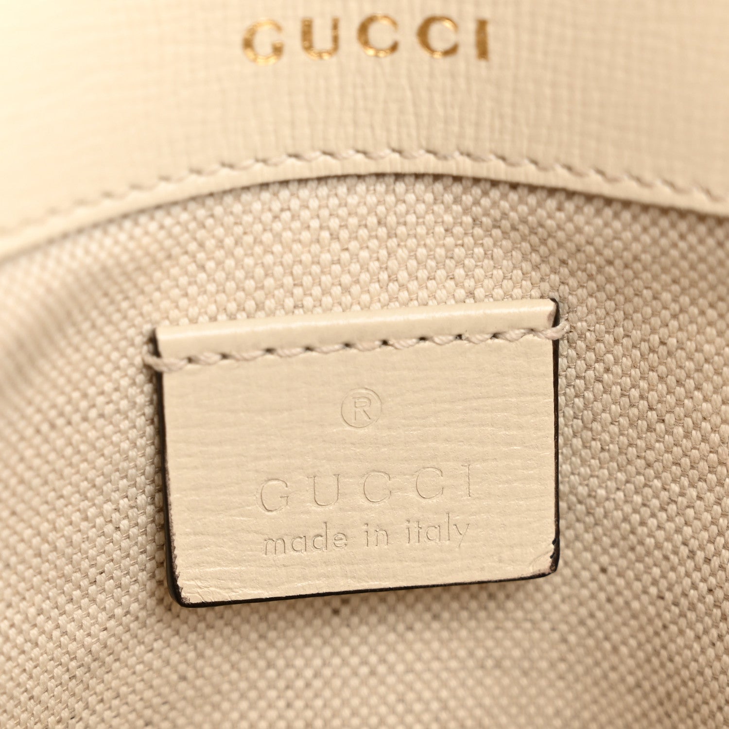 Gucci Azalea Calfskin Horsebit 1955 Shoulder Bag Mystic White 6 of 15
