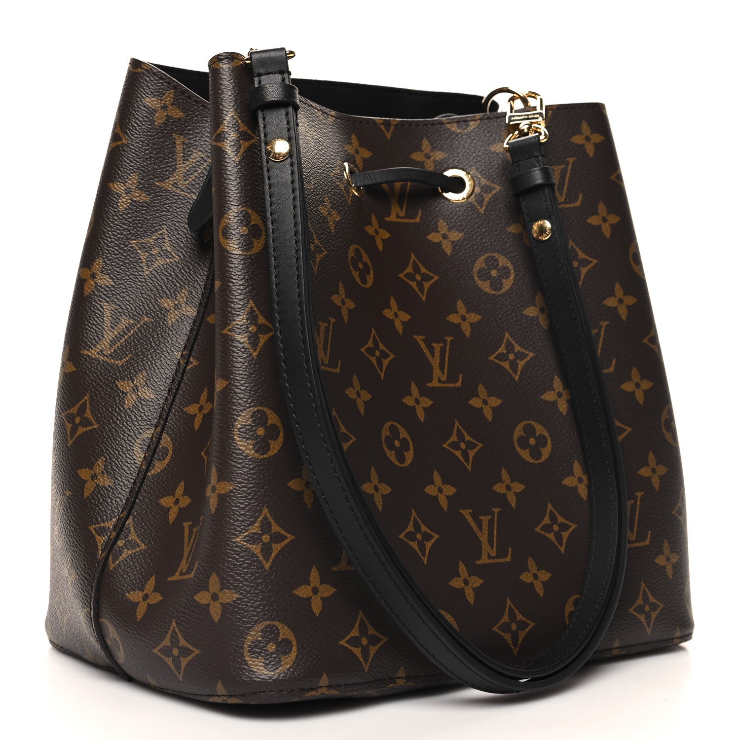 Louis Vuitton Monogram Neonoe MM Black 3 of 11