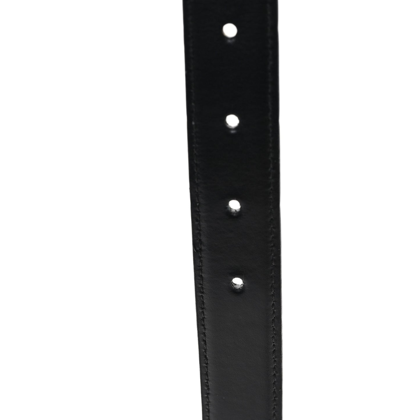 Box Calfskin Small 25mm Triomphe Belt 75 30 Black