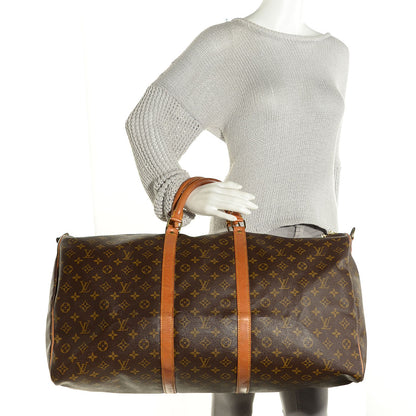 Louis Vuitton Monogram Keepall Bandouliere 60 2 of 7