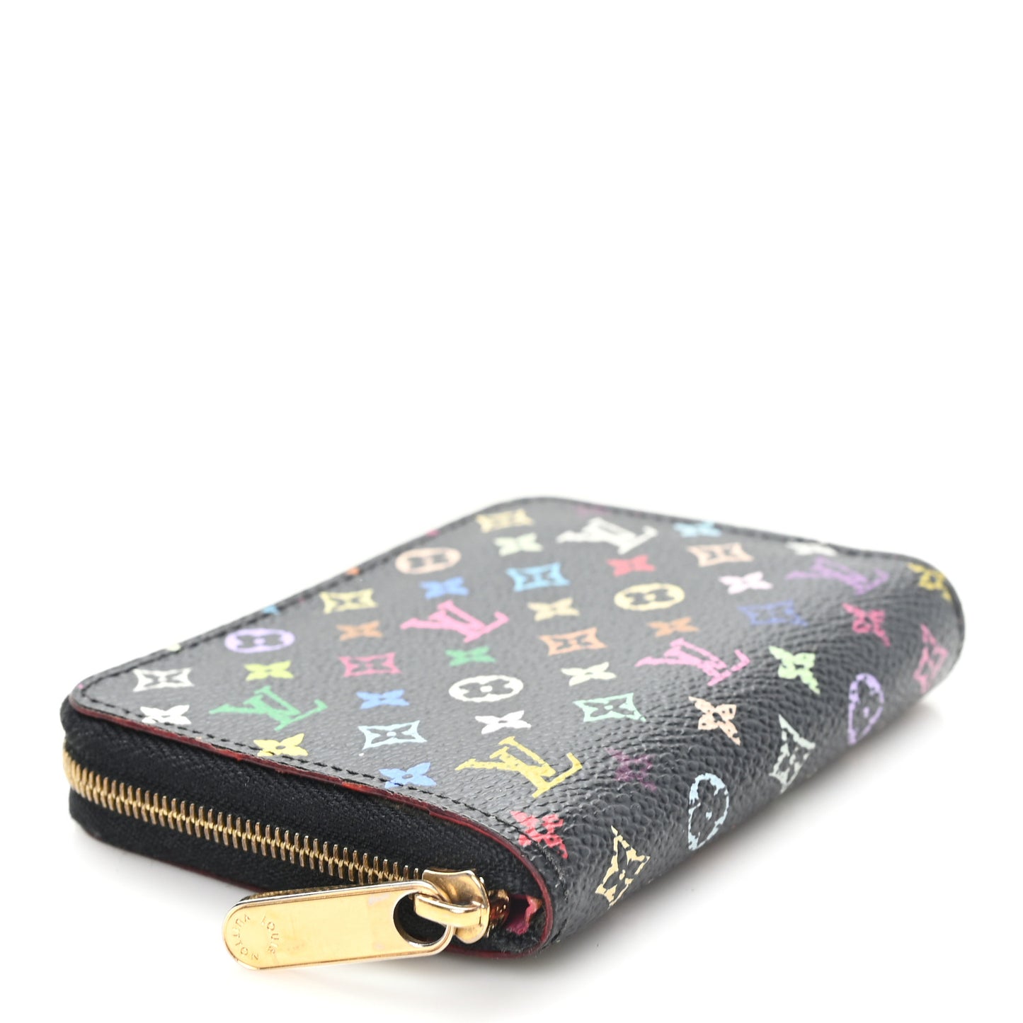 Monogram Multicolor Zippy Coin Purse Black Grenade