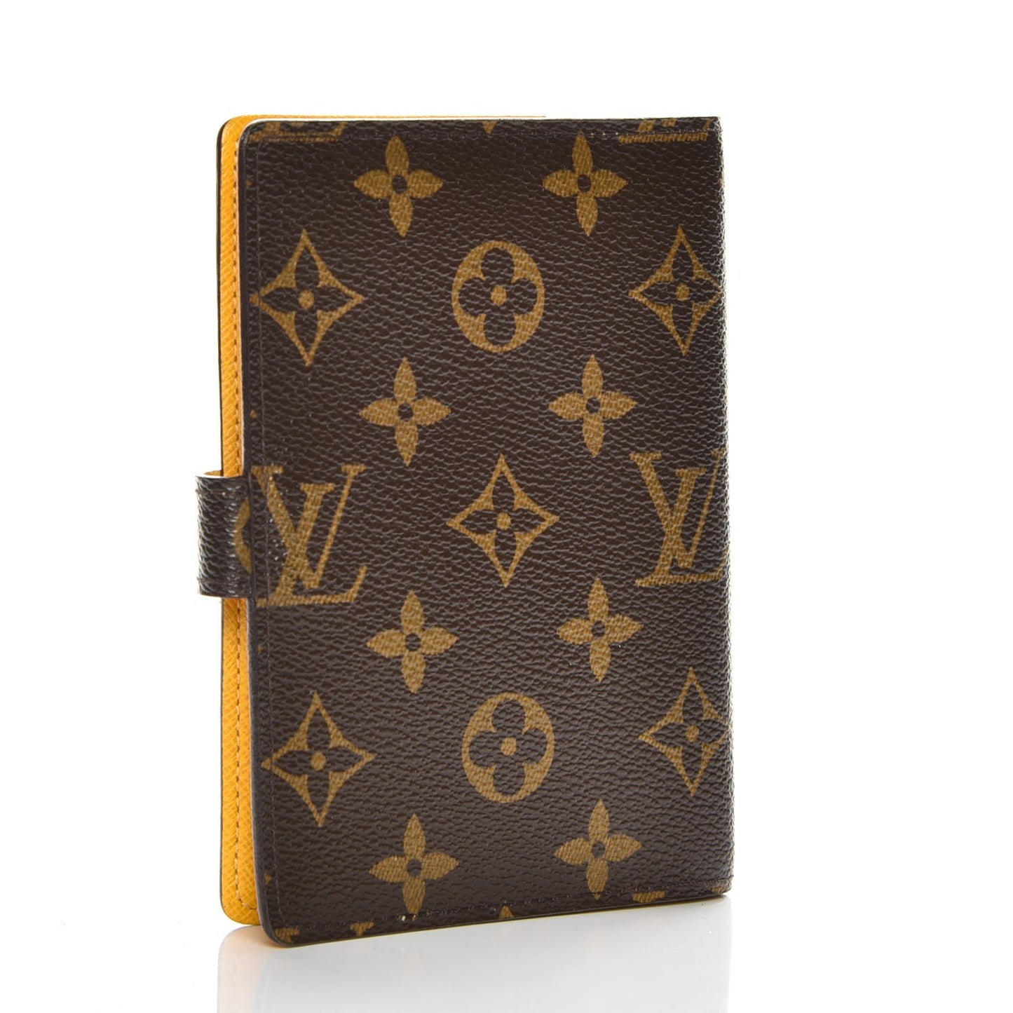 Monogram Groom Small Ring Agenda Cover Yellow