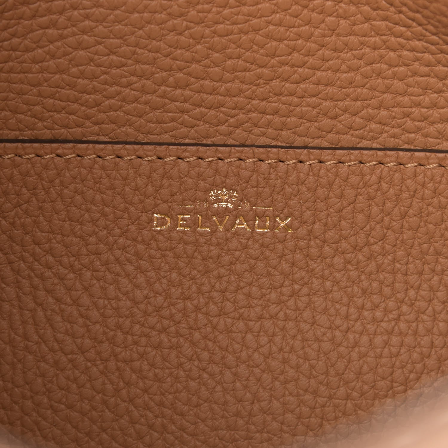 Delvaux Taurillon Pin Daily Surpique Bucket Vegetal Ivory 6 of 7