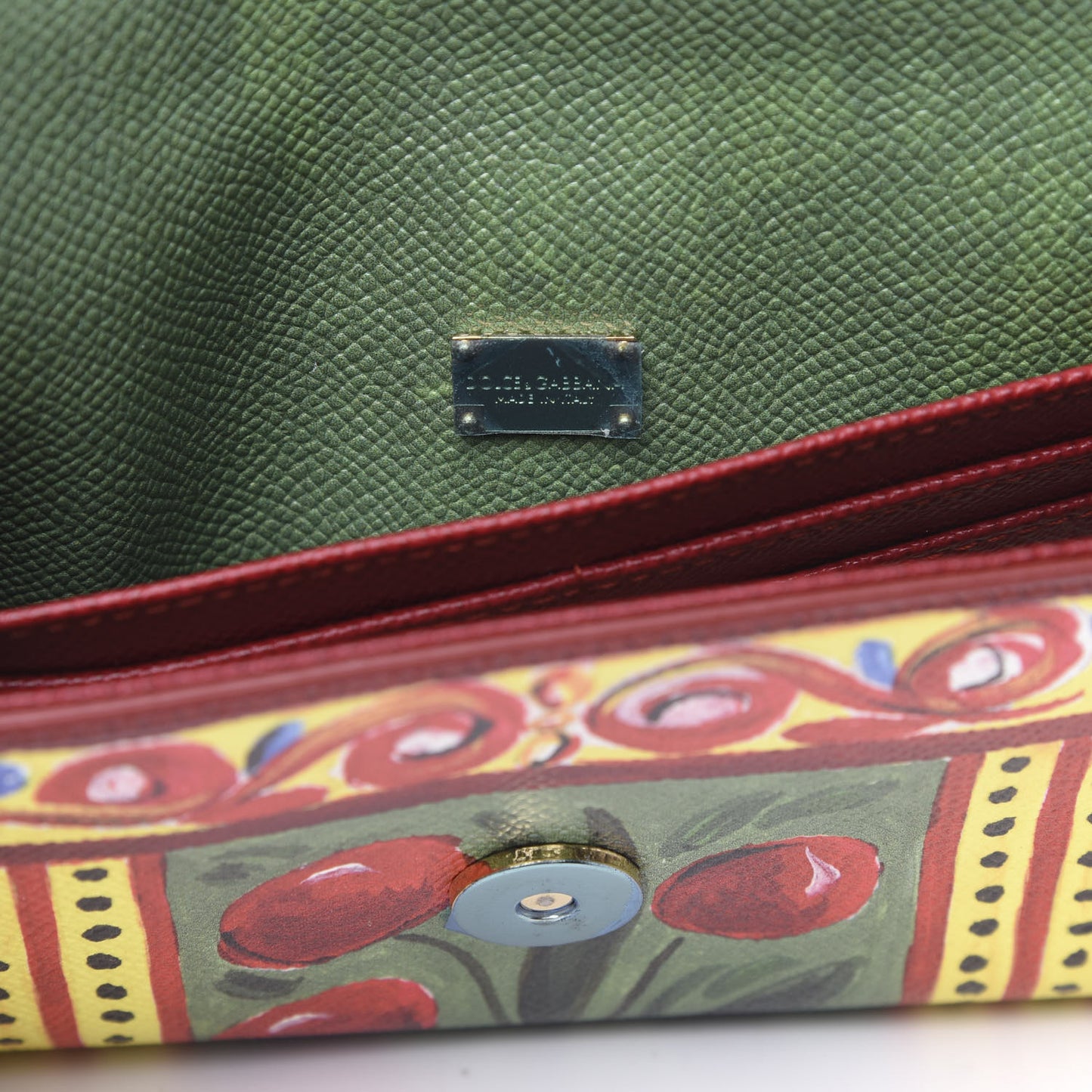 Dauphine Majolica Printed Mini Miss Sicily Satchel Multicolor