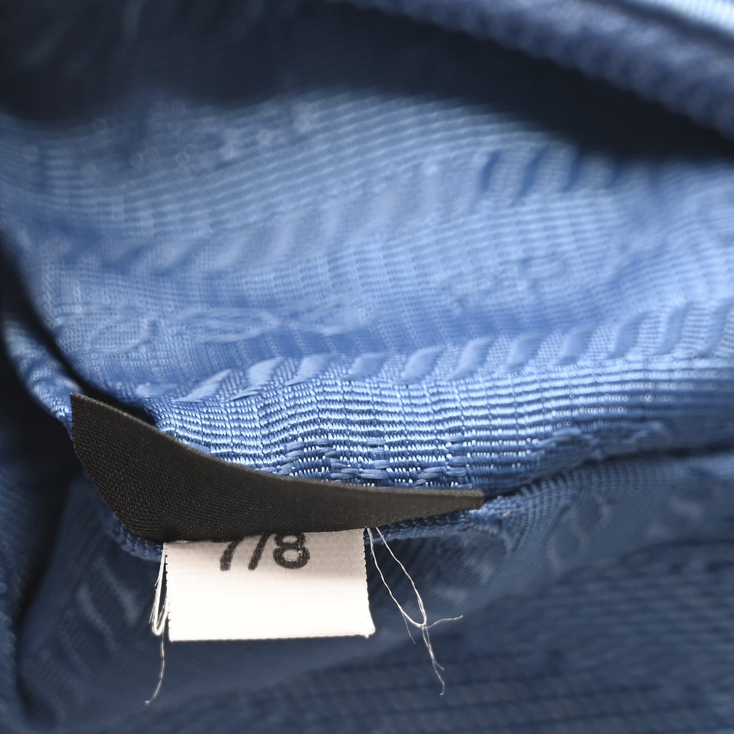 Re-Nylon Saffiano Mini Re-Edition 2000 Bag Pervinca