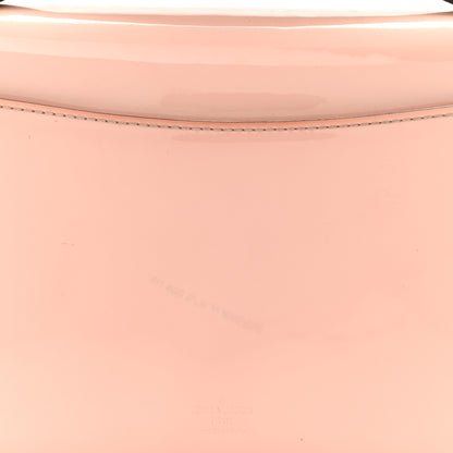 Louis Vuitton Patent Calfskin Monogram Cherrywood BB Rose Ballerine 12 of 12