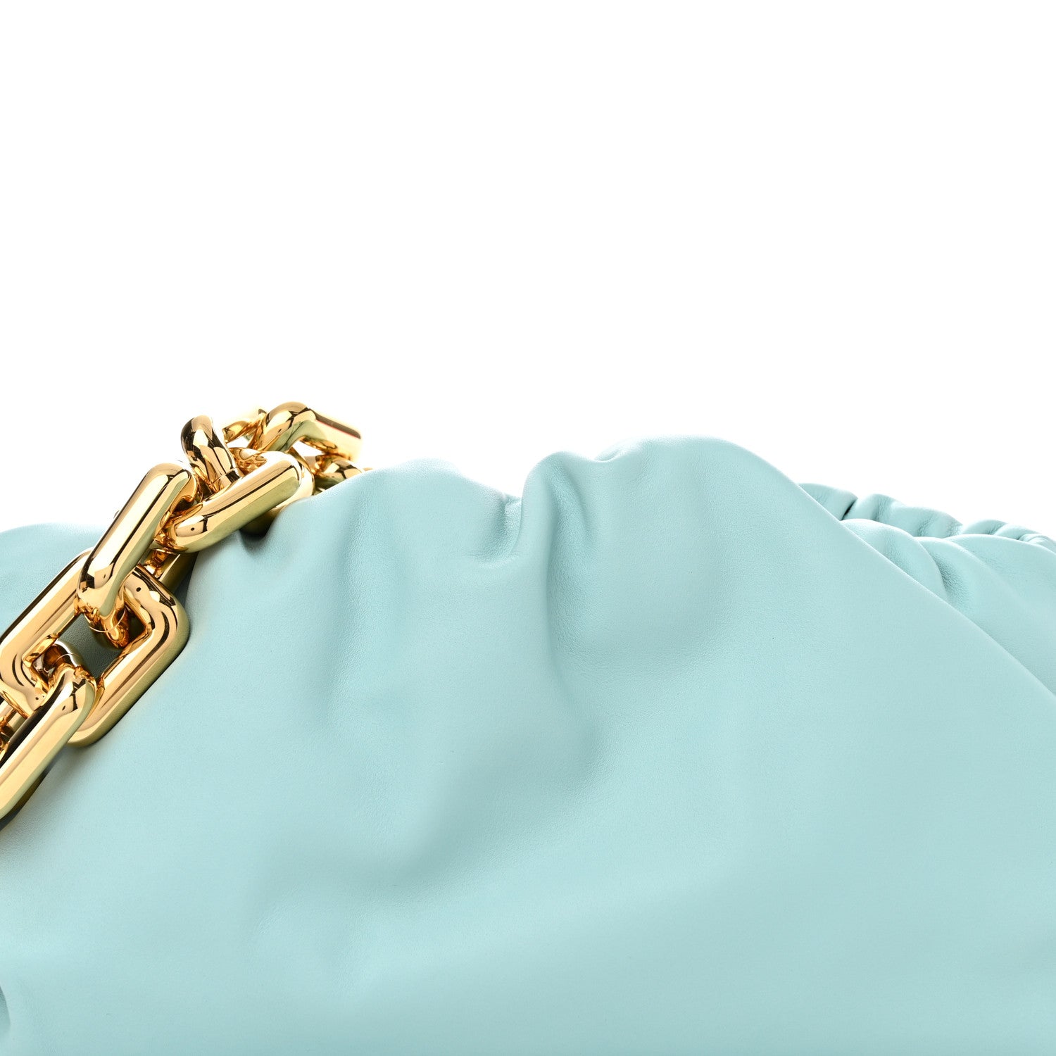 Bottega Veneta Calfskin The Pouch Chain Spearmint 8 of 10