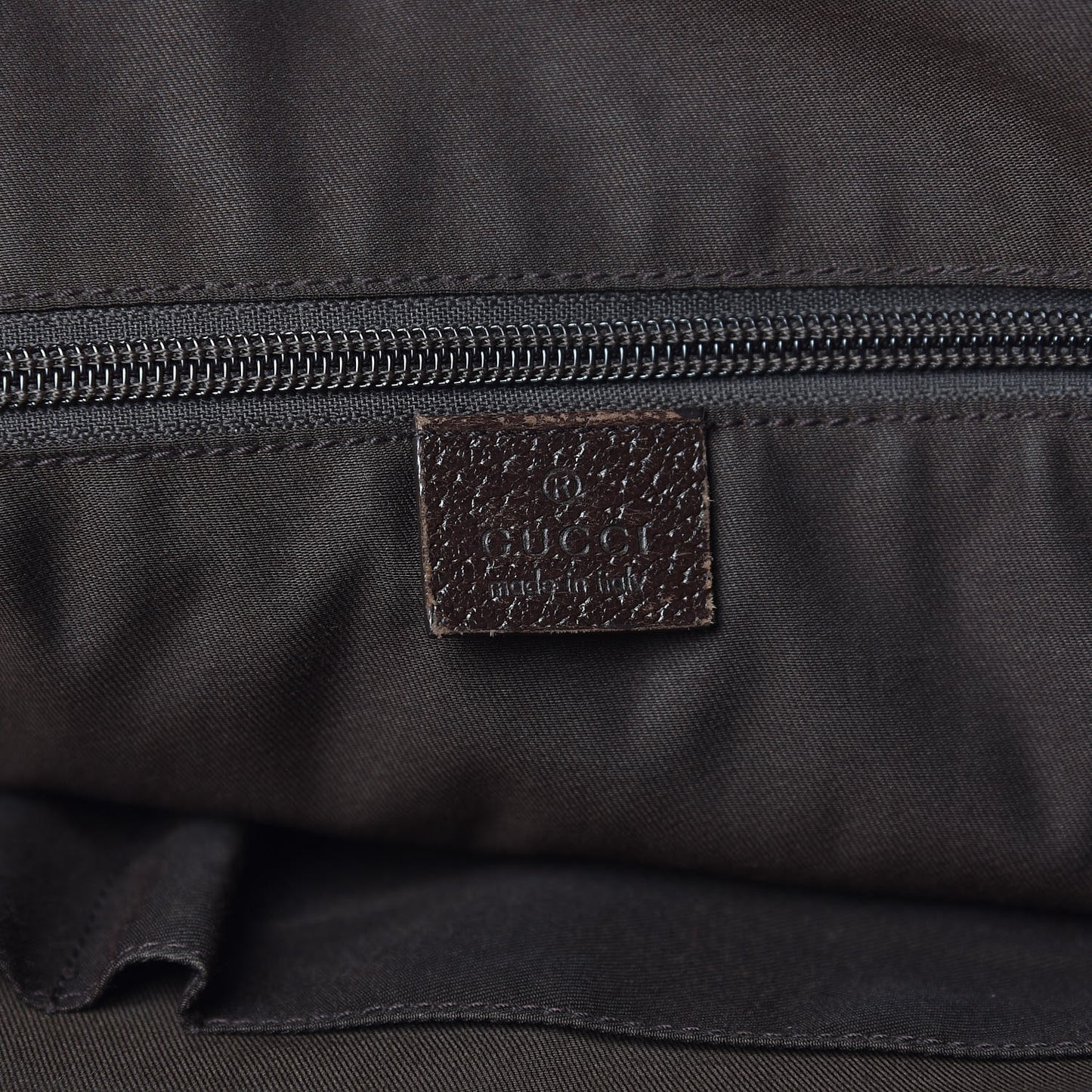 Soft GG Supreme Monogram Tote Dark Brown