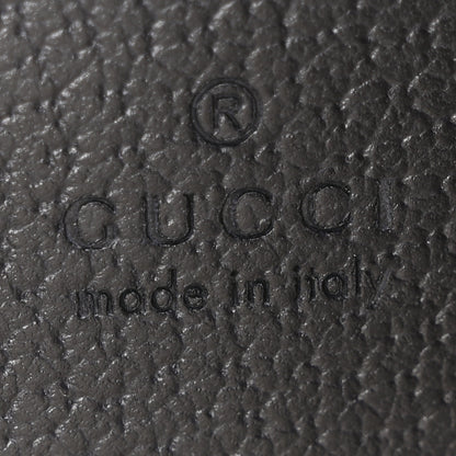 Gucci GG Supreme Monogram Textured Dollar Calfskin Web Mini Ophidia Top Handle Bag Beige Blue 5 of 10