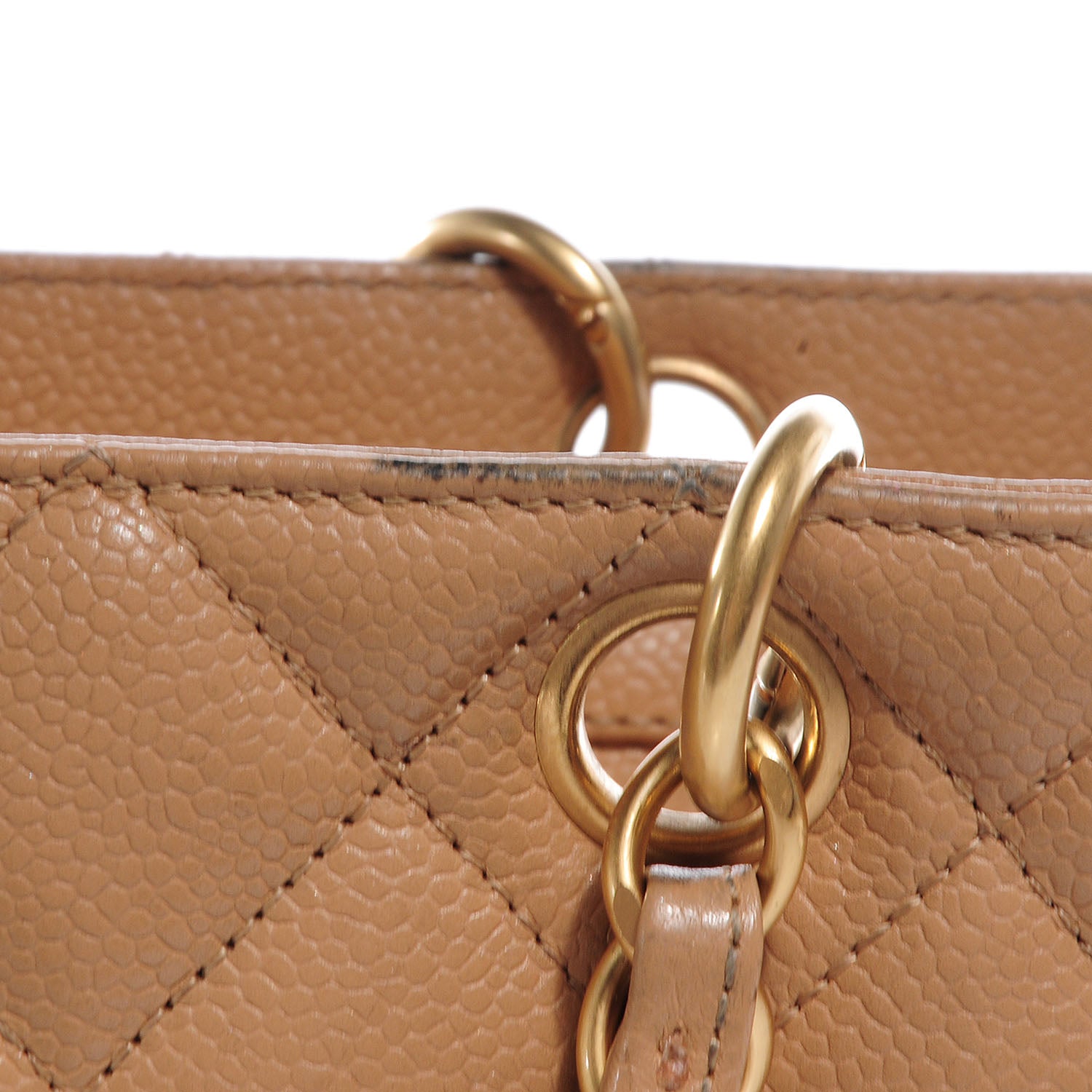 Chanel Caviar Quilted Petit Timeless Tote PTT Beige 13 of 13
