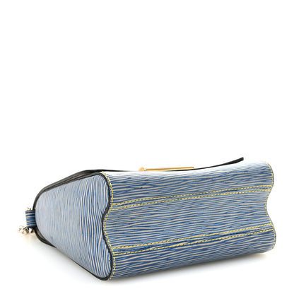 Louis Vuitton Epi Twist Shoulder Bag PM Denim Light 5 of 10