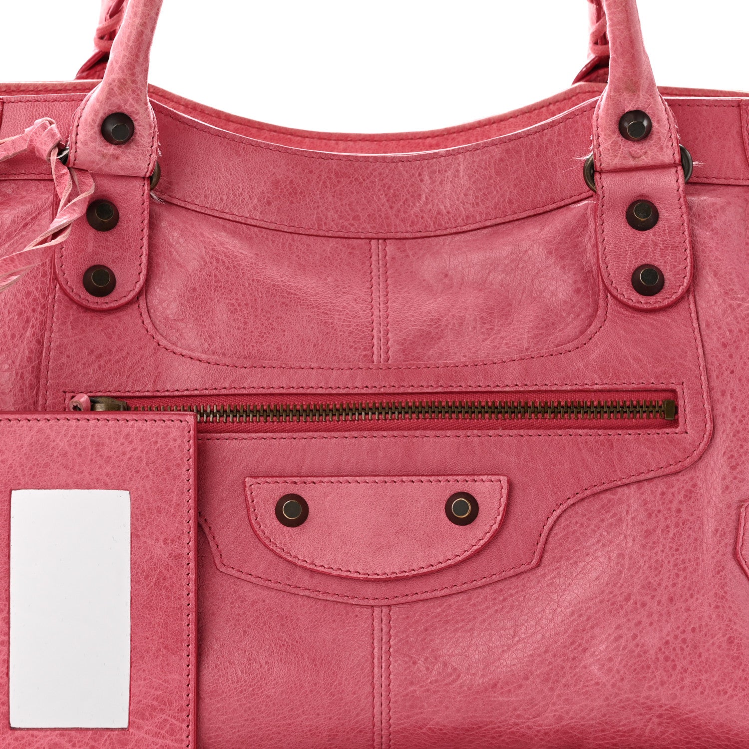 Balenciaga Agneau Classic Hardware Part Time Pivoine 9 of 12