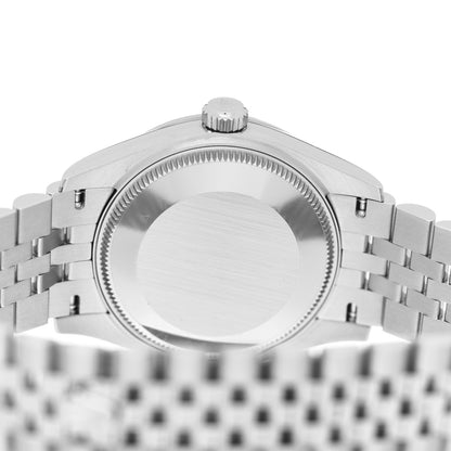 Rolex Stainless Steel 18K White Gold 31mm Oyster Perpetual Datejust Watch White Roman 278274 4 of 5