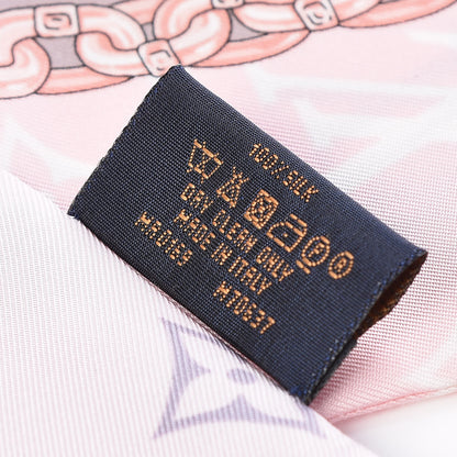 Louis Vuitton Silk Monogram Confidential Bandeau Light Pink 4 of 4