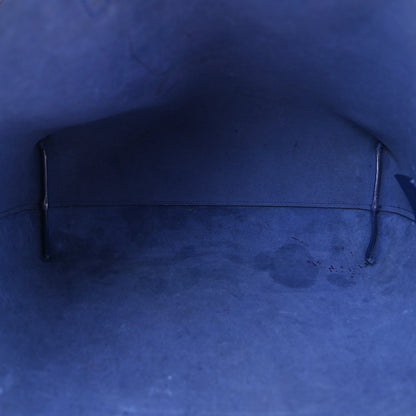 Saint Laurent Calfskin Large Shopping Tote Ultramarine 6 of 16