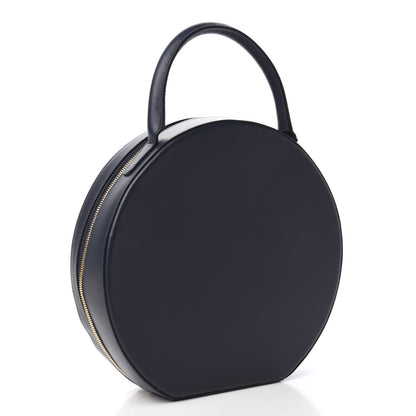 Mansur Gavriel Calfskin Circle Bag Navy 3 of 9