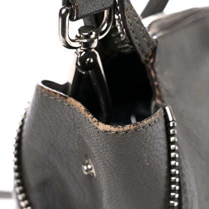 Miu Miu Goatskin Madras Zip Tote Pomice 15 of 28