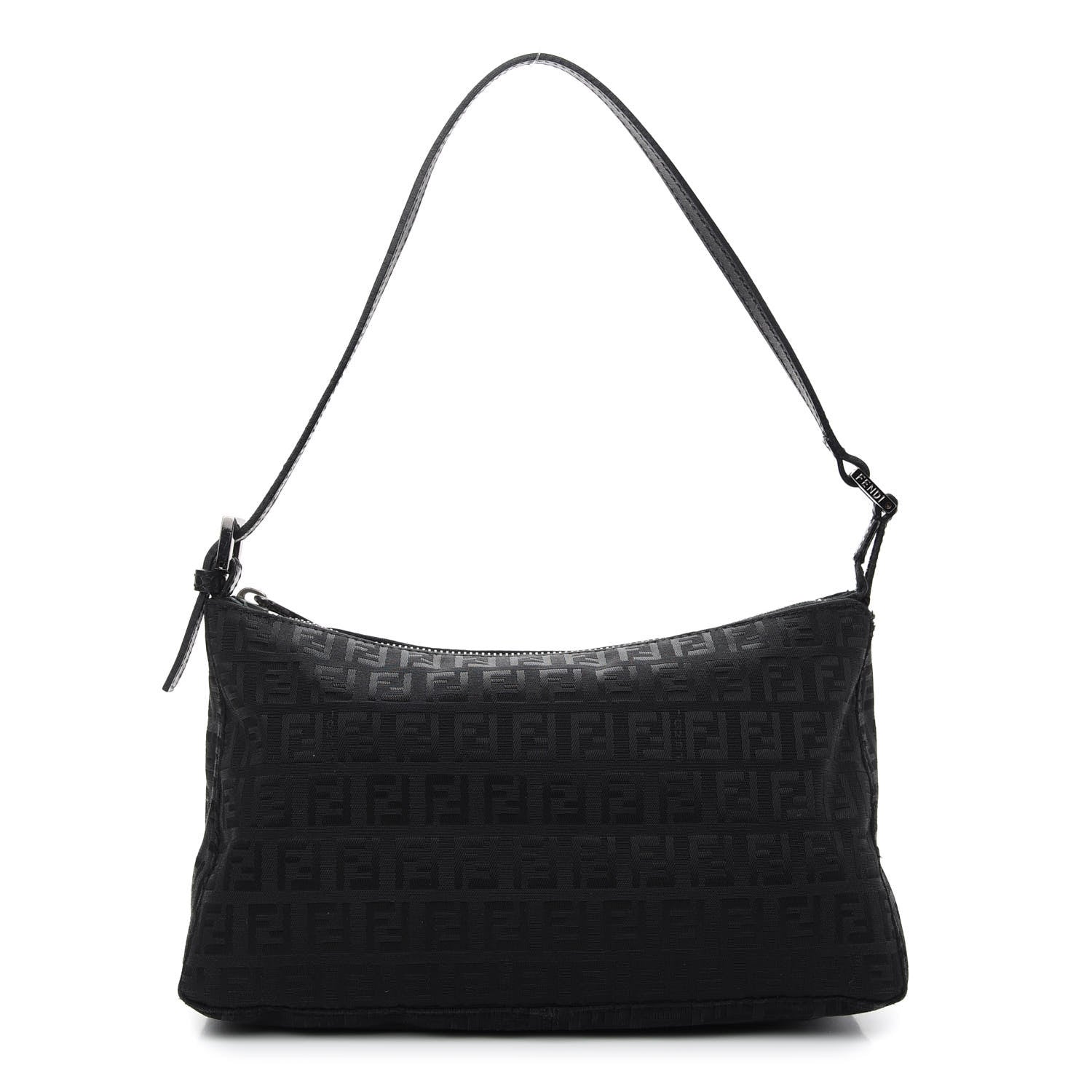 Fendi Zucchino Vitello Pochette Black 1 of 10