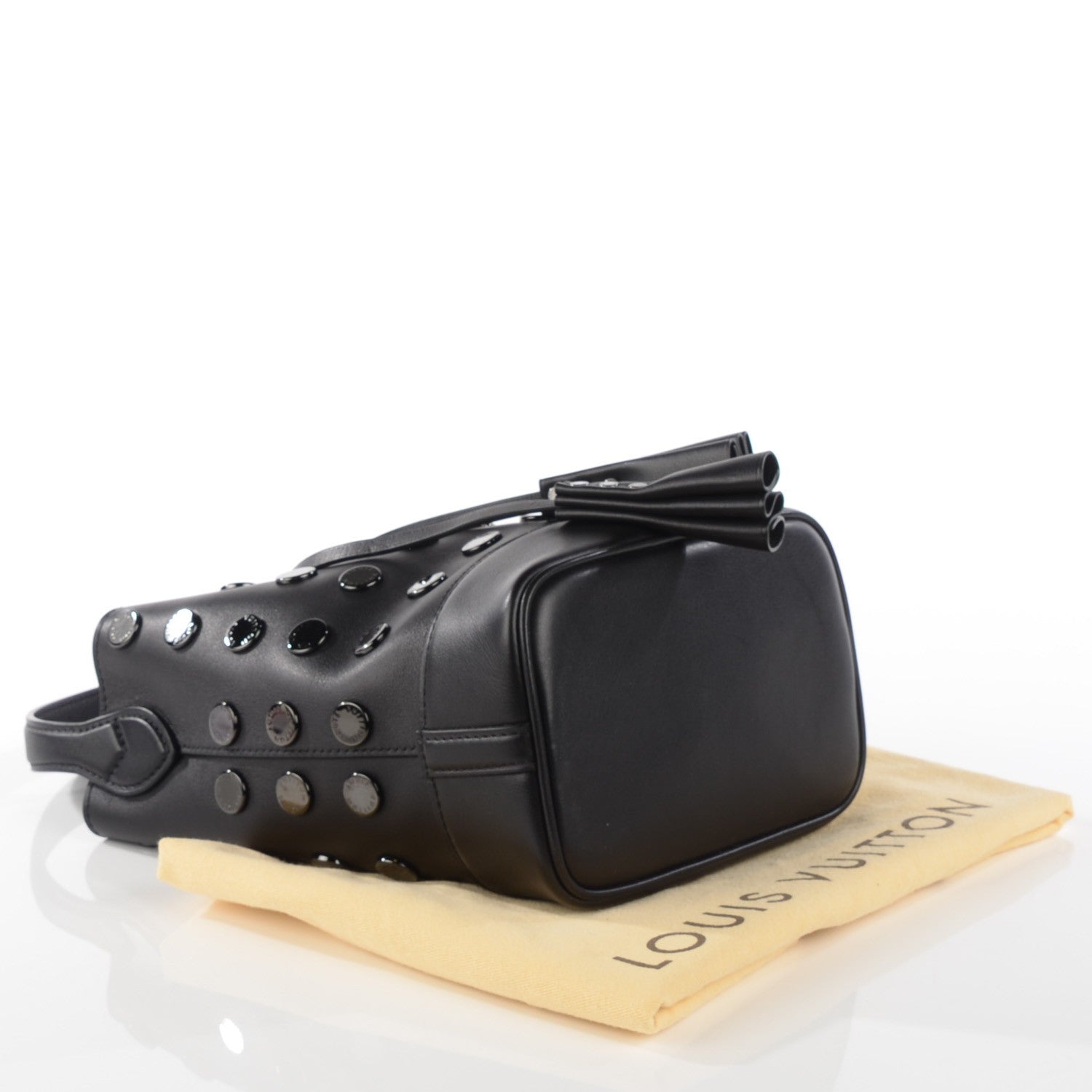 Louis Vuitton Calfskin NN14 Audace PM Black 4 of 9