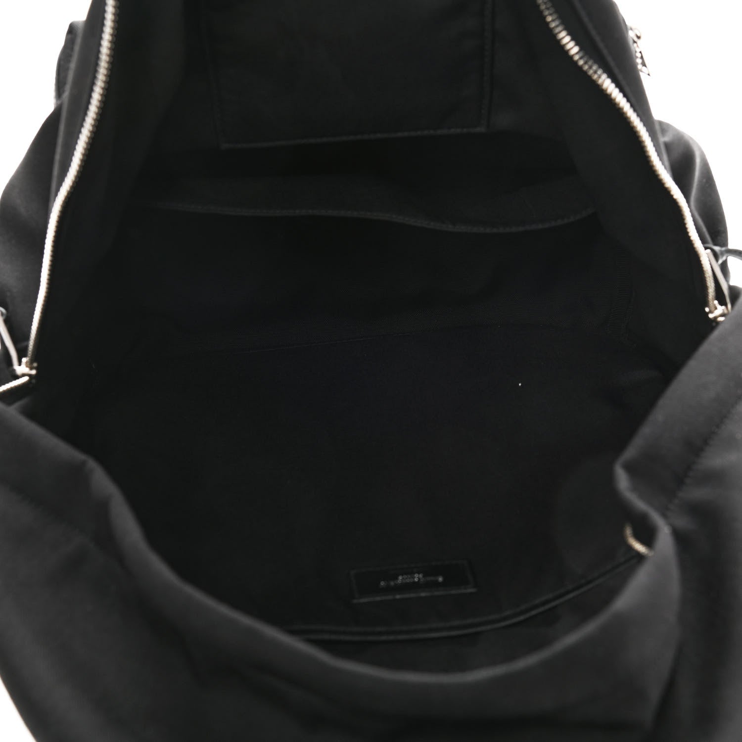 Saint Laurent Canvas City Backpack Black 5 of 11