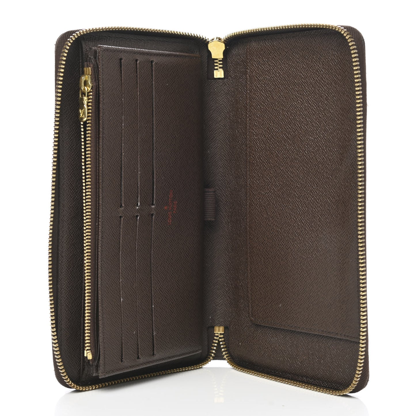 Damier Ebene Zippy Organizer Wallet