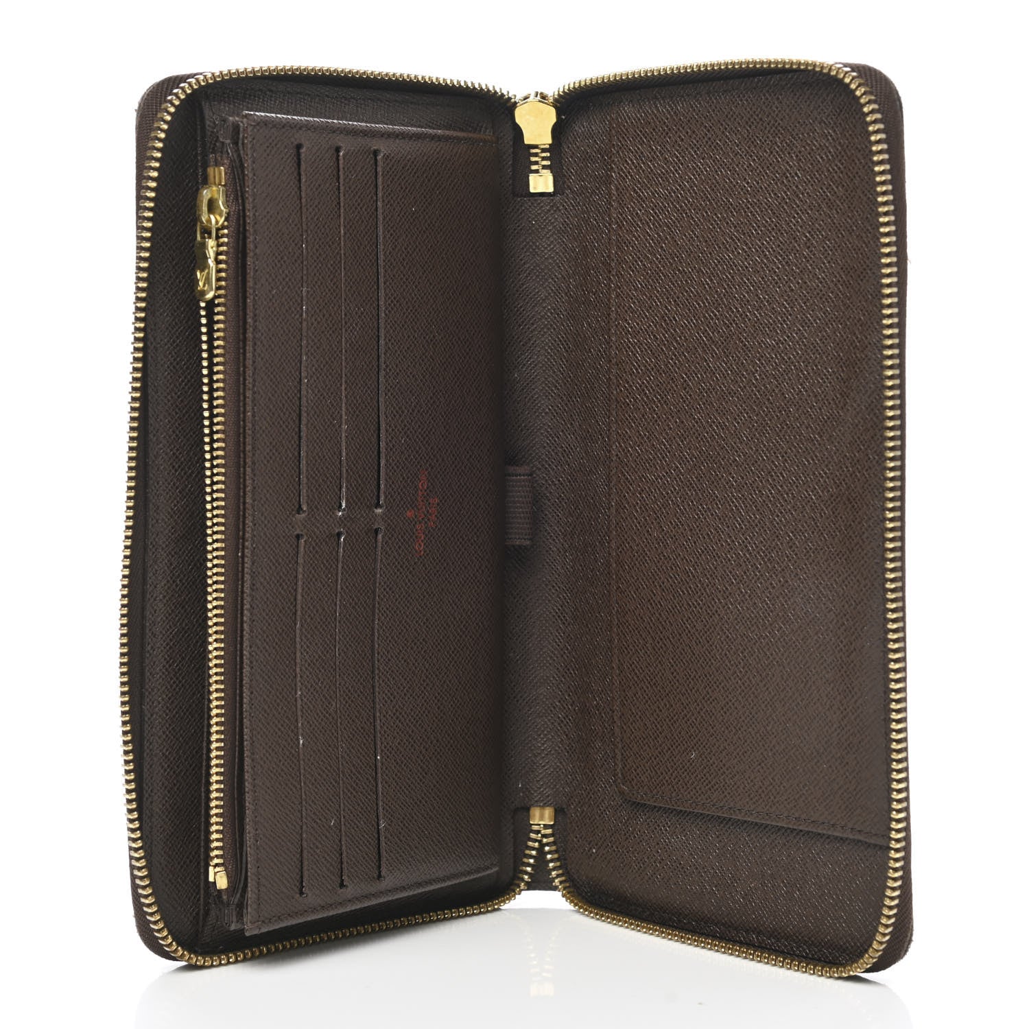 Louis Vuitton Damier Ebene Zippy Organizer Wallet 5 of 8