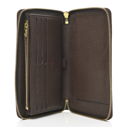 Louis Vuitton Damier Ebene Zippy Organizer Wallet 5 of 8