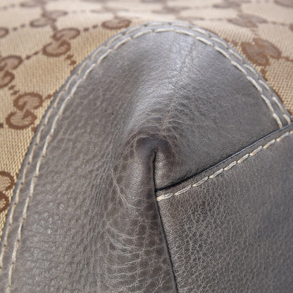 Gucci Monogram Large Sunset Tote Brown 10 of 13