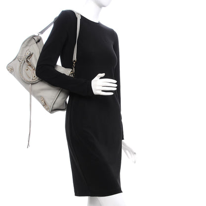 Balenciaga Chevre Gold Metallic Edge Hardware City Gris Perle 2 of 20