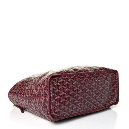 Goyard Goyardine Reversible Anjou PM Burgundy 3 of 7