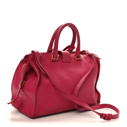 Saint Laurent Calfskin Small Classic Y Cabas Fuchsia 3 of 14