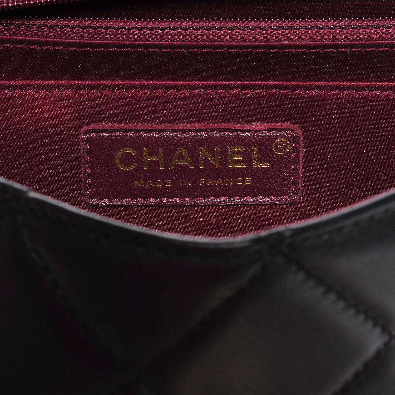 Chanel Lambskin Medium Golden Class Flap Black 6 of 8