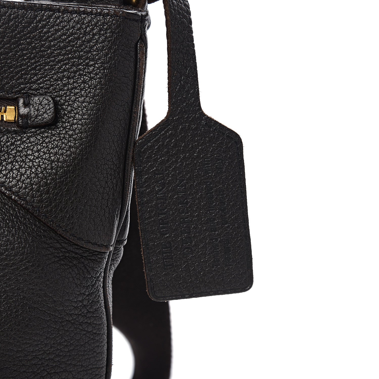 Prada Cervo Deerskin Flat Messenger Bag Ebano 7 of 12