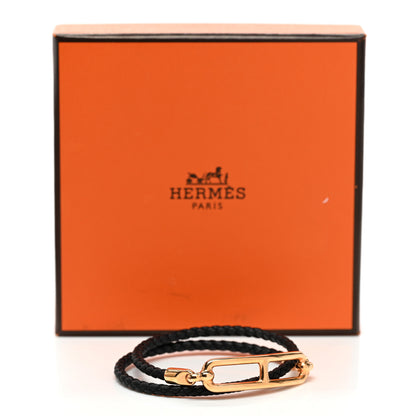 Hermes Swift Roulis Double Tour Bracelet Black 5 of 5